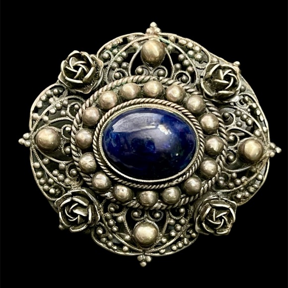 Vintage Peruzzi silver brooch - Picture 3 of 4